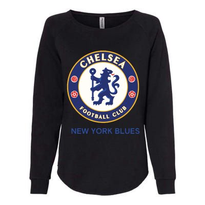 Cool Chelsea Football Club New York Blues Womens California Wash Sweatshirt