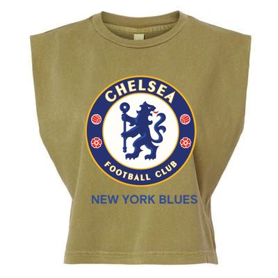 Cool Chelsea Football Club New York Blues Garment-Dyed Women's Muscle Tee