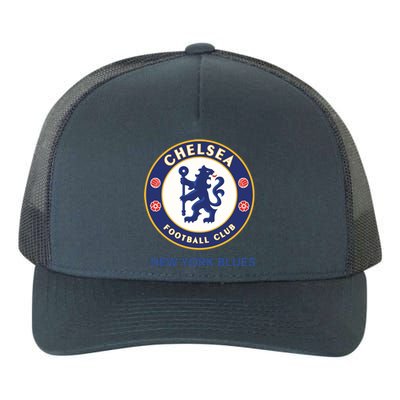 Cool Chelsea Football Club New York Blues Yupoong Adult 5-Panel Trucker Hat