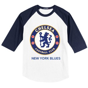 Cool Chelsea Football Club New York Blues Baseball Sleeve Shirt