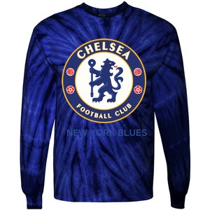 Cool Chelsea Football Club New York Blues Tie-Dye Long Sleeve Shirt