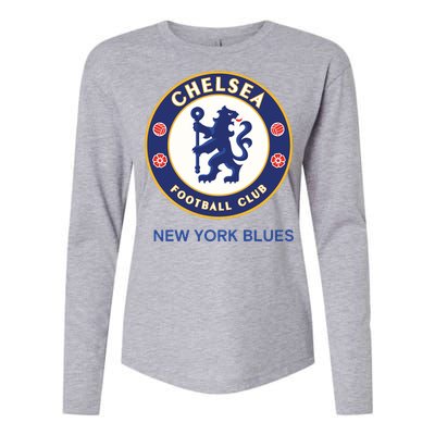 Cool Chelsea Football Club New York Blues Womens Cotton Relaxed Long Sleeve T-Shirt