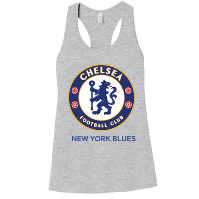 Cool Chelsea Football Club New York Blues Women's Racerback Tank