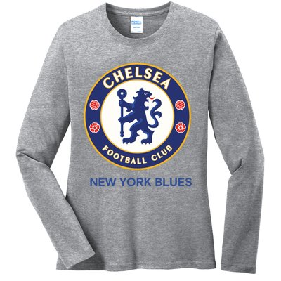 Cool Chelsea Football Club New York Blues Ladies Long Sleeve Shirt