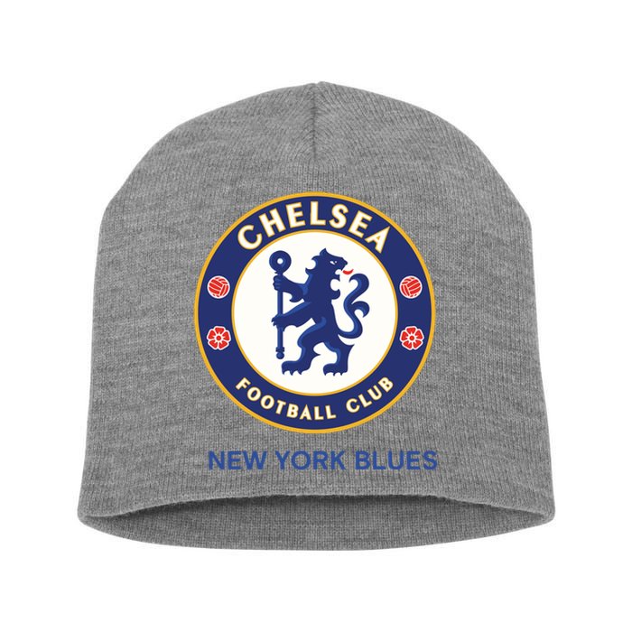 Cool Chelsea Football Club New York Blues Short Acrylic Beanie