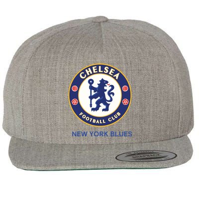 Cool Chelsea Football Club New York Blues Wool Snapback Cap