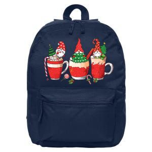 Christmas Coffee For Latte Cozy Winter Coffee Lovers 16 in Basic Backpack