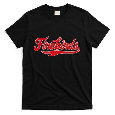 Carthage College Firebirds Classic Athletic Script Throwback T-Shirt