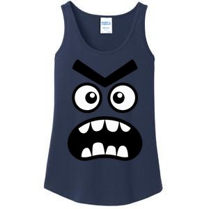 Creepy Carrots Face Halloween Funny Costume Ladies Essential Tank