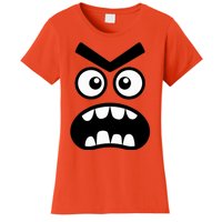 Creepy Carrots Face Halloween Funny Costume Women's T-Shirt