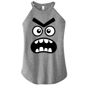 Creepy Carrots Face Halloween Funny Costume Women's Perfect Tri Rocker Tank