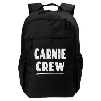 Carnie Crew Fun Circus Or Fair Employee Daily Commute Backpack