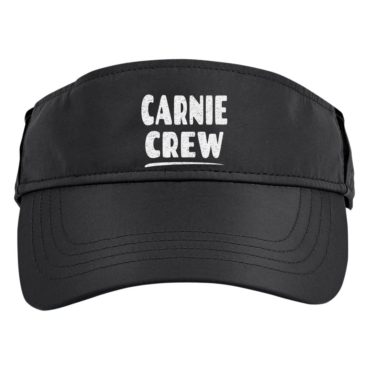 Carnie Crew Fun Circus Or Fair Employee Adult Drive Performance Visor