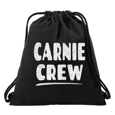 Carnie Crew Fun Circus Or Fair Employee Drawstring Bag