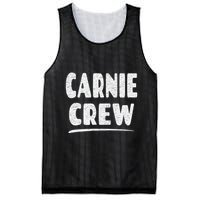 Carnie Crew Fun Circus Or Fair Employee Mesh Reversible Basketball Jersey Tank