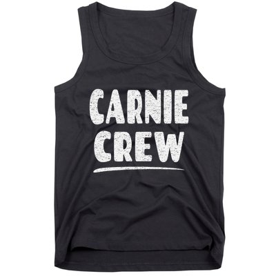 Carnie Crew Fun Circus Or Fair Employee Tank Top