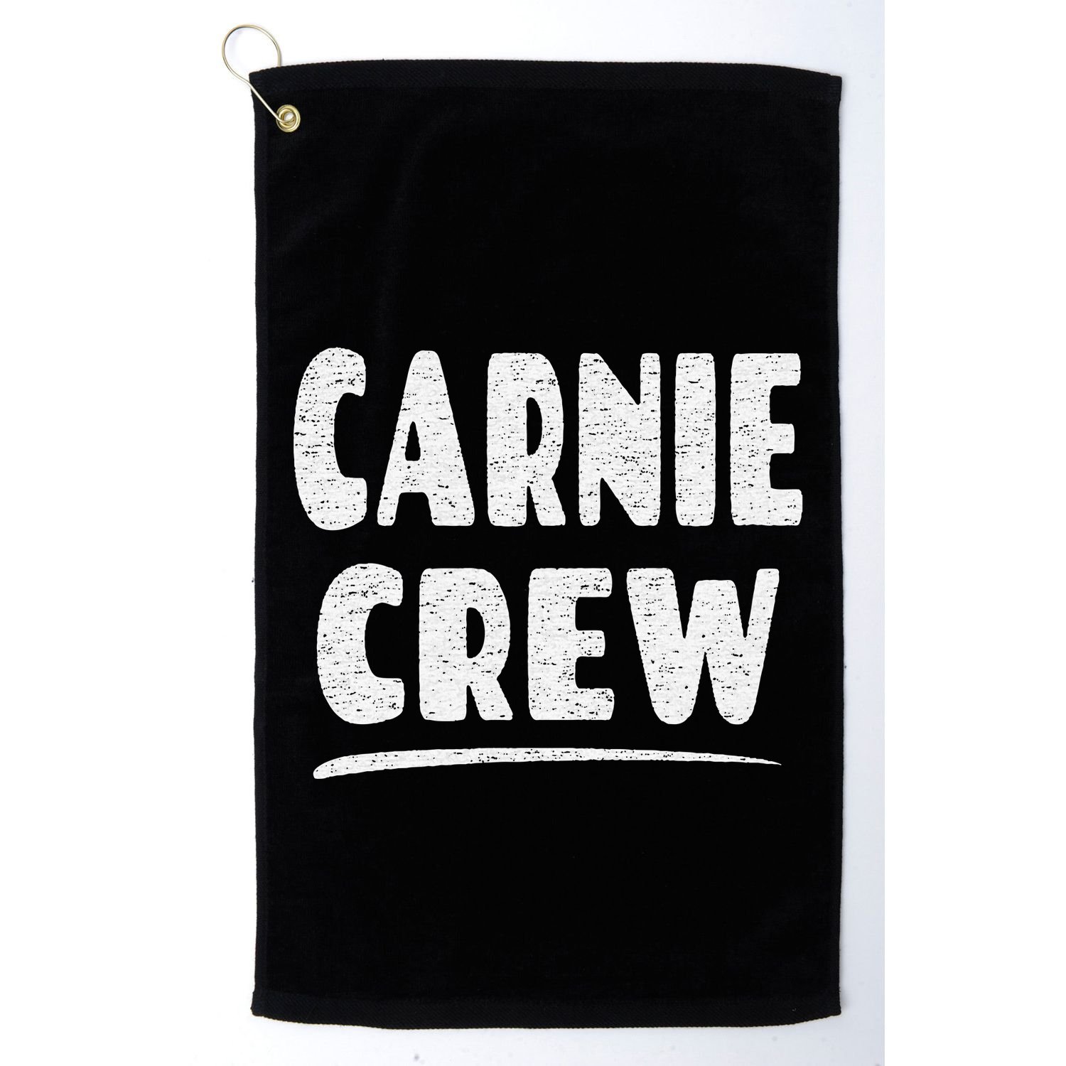 Carnie Crew Fun Circus Or Fair Employee Golf Towel