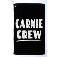 Carnie Crew Fun Circus Or Fair Employee Golf Towel