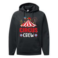 Circus Crew Funny Circus Staff Costume Circus Performance Fleece Hoodie