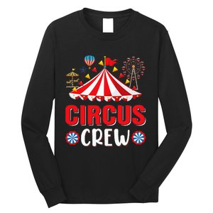 Circus Crew Funny Circus Staff Costume Circus Long Sleeve Shirt