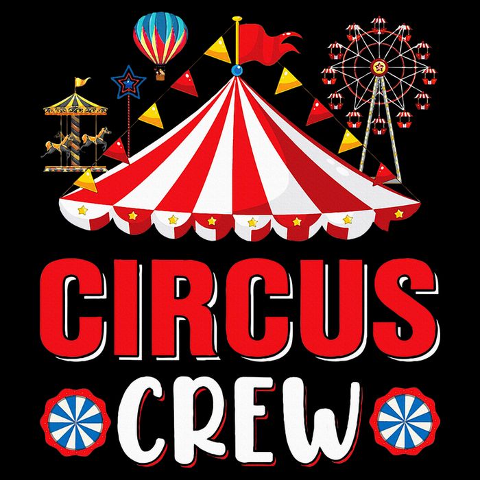 Circus Crew Funny Circus Staff Costume Circus Bucket Hat