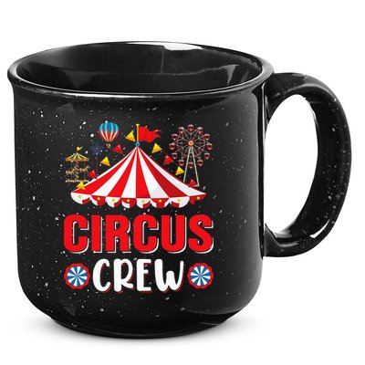 Circus Crew Funny Circus Staff Costume Circus 15oz Campfire Ceramic Mug