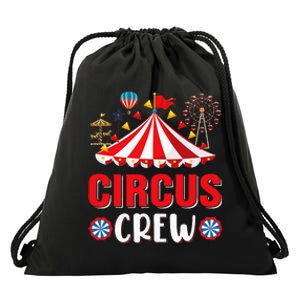 Circus Crew Funny Circus Staff Costume Circus Drawstring Bag