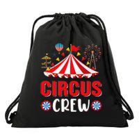 Circus Crew Funny Circus Staff Costume Circus Drawstring Bag