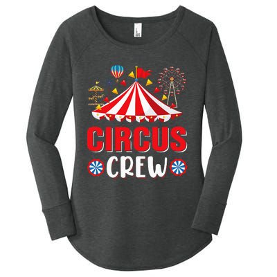 Circus Crew Funny Circus Staff Costume Circus Women's Perfect Tri Tunic Long Sleeve Shirt