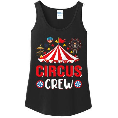 Circus Crew Funny Circus Staff Costume Circus Ladies Essential Tank