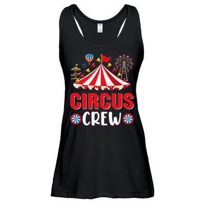 Circus Crew Funny Circus Staff Costume Circus Ladies Essential Flowy Tank