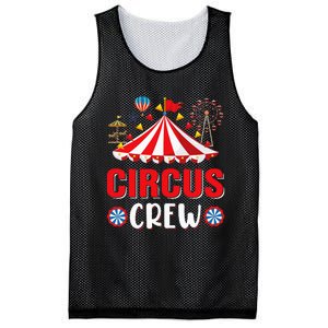 Circus Crew Funny Circus Staff Costume Circus Mesh Reversible Basketball Jersey Tank