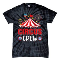 Circus Crew Funny Circus Staff Costume Circus Tie-Dye T-Shirt