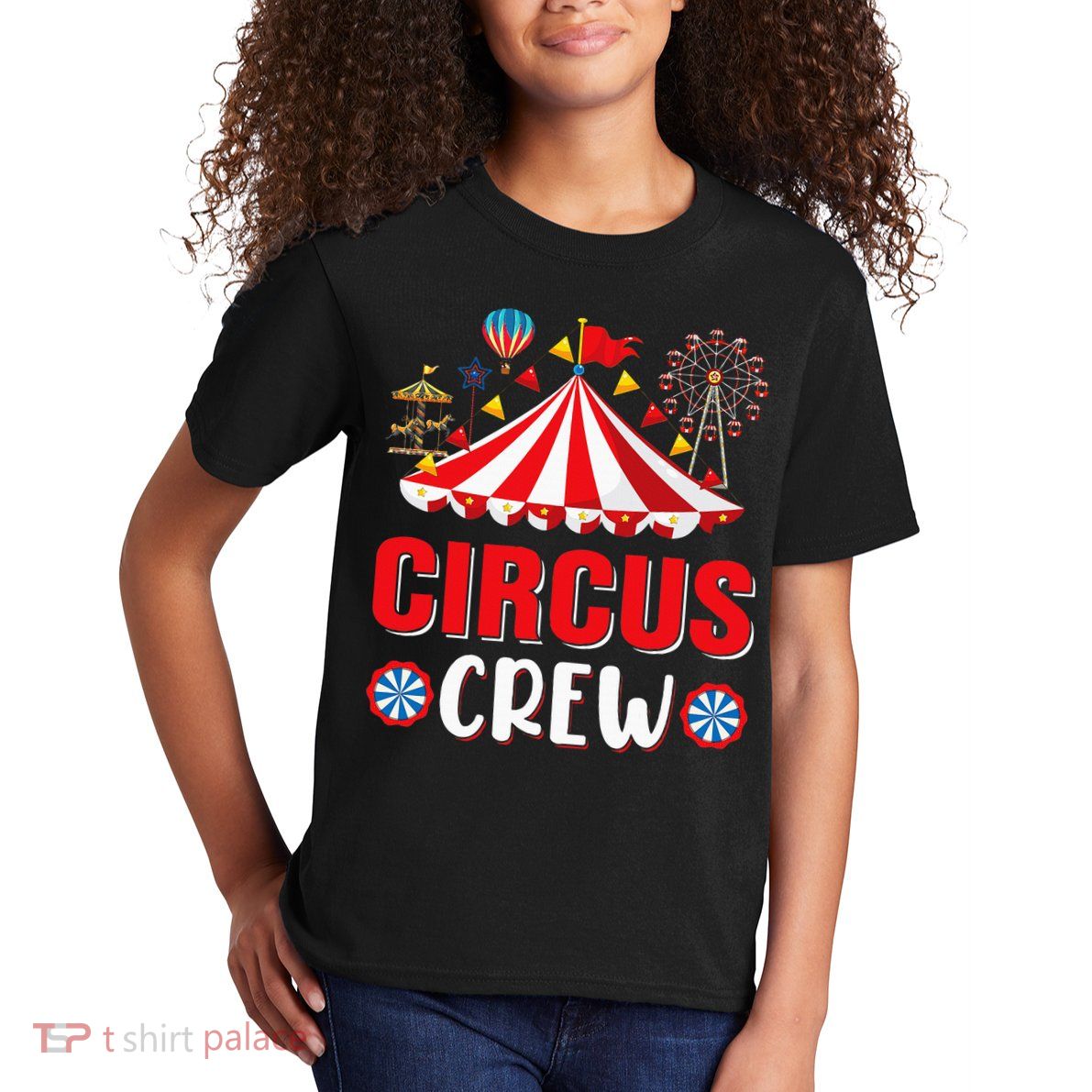Circus Crew Funny Circus Staff Costume Circus Kids T-Shirt