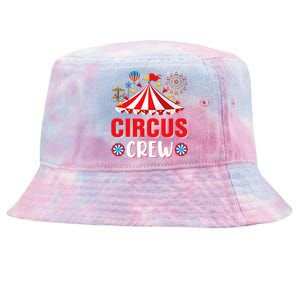 Circus Crew Funny Circus Staff Costume Circus Tie-Dyed Bucket Hat