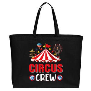 Circus Crew Funny Circus Staff Costume Circus Cotton Canvas Jumbo Tote