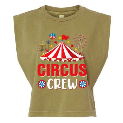 Circus Crew Funny Circus Staff Costume Circus Garment-Dyed Women's Muscle Tee