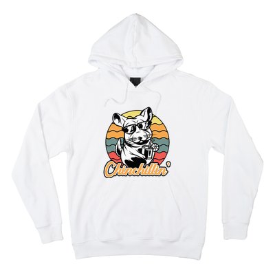 Chinchilla Chinchillin Funny Chinchilla Lover Novelty Hoodie