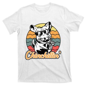 Chinchilla Chinchillin Funny Chinchilla Lover Novelty T-Shirt