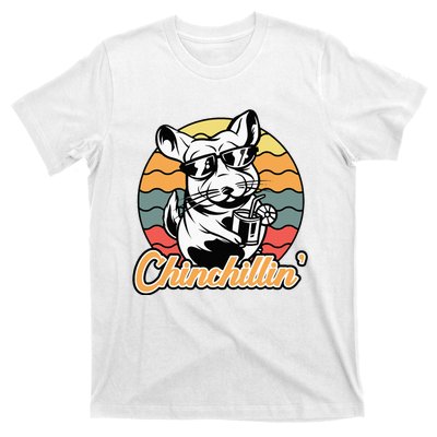 Chinchilla Chinchillin Funny Chinchilla Lover Novelty T-Shirt