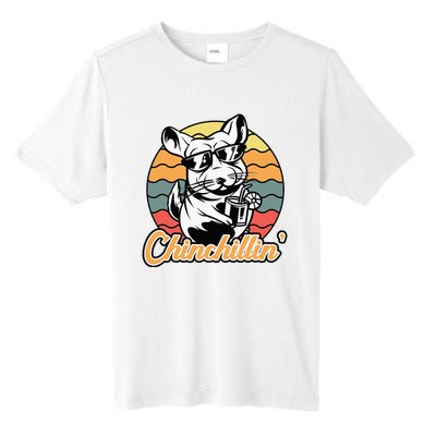 Chinchilla Chinchillin Funny Chinchilla Lover Novelty Tall Fusion ChromaSoft Performance T-Shirt