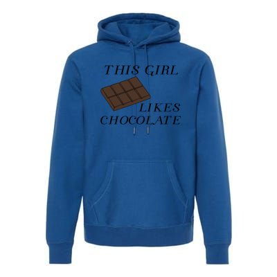 Chocolate Chef Funny Saying Dark Chocolate Fan Gift Premium Hoodie