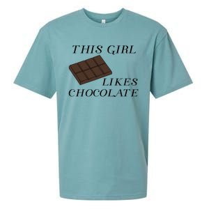 Chocolate Chef Funny Saying Dark Chocolate Fan Gift Sueded Cloud Jersey T-Shirt