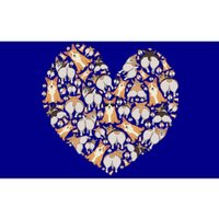 Cute Corgis Funny Dog Mom Corgi Lover Heart Valentines Day Gift Bumper Sticker