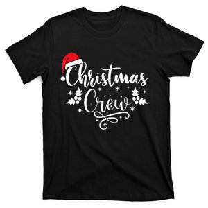 Christmas Crew Family Group Matching Christmas Pajama Party T-Shirt