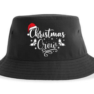 Christmas Crew Family Group Matching Christmas Pajama Party Sustainable Bucket Hat