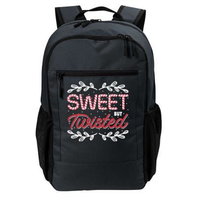 Candy Cane Funny Candy Lovers Sweet But Twisted Candy Makers Meaningful Gift Daily Commute Backpack