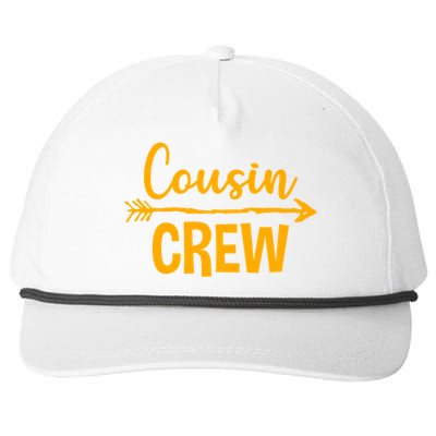 Cousin Crew Funny Gift Snapback Five-Panel Rope Hat