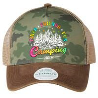 Camping Crew Fires Friends Fun Summer Vibes Camper  Legacy Tie Dye Trucker Hat