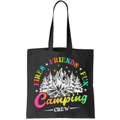 Camping Crew Fires Friends Fun Summer Vibes Camper  Bag